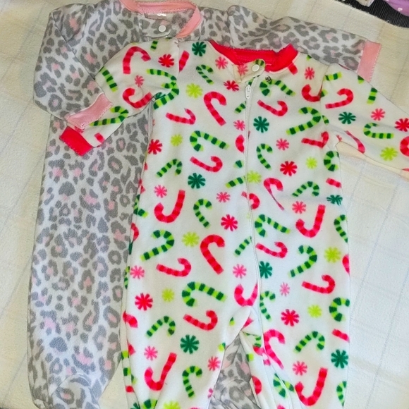 Fleece Zippered Onesies - Picture 1 of 5
